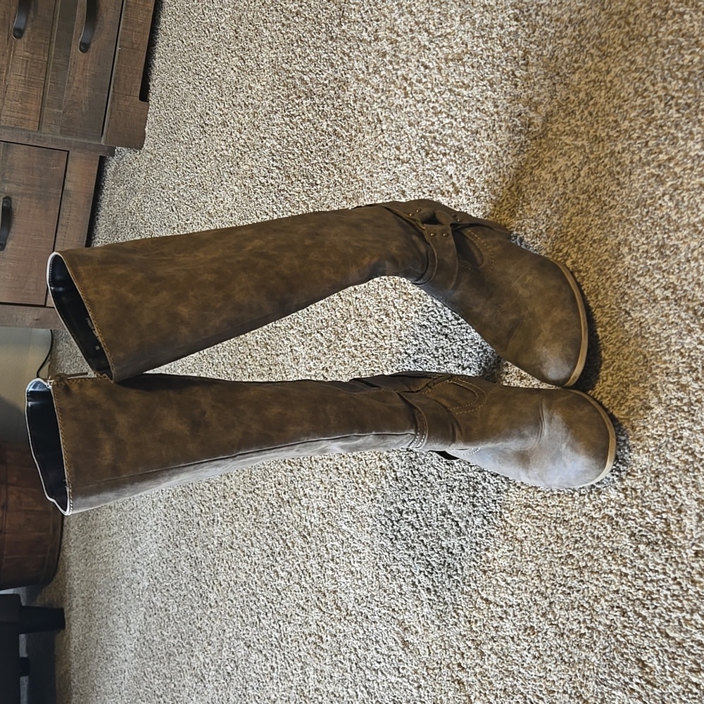 Calf High Boots